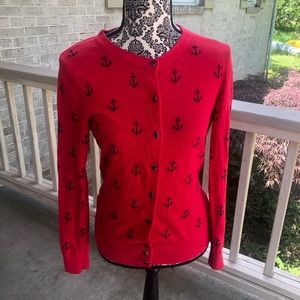 Tommy Hilfiger nautical summer cardigan medium